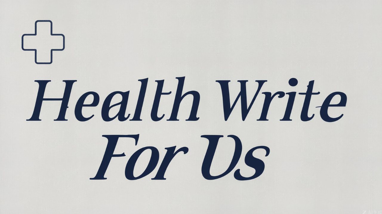 Health Write for us