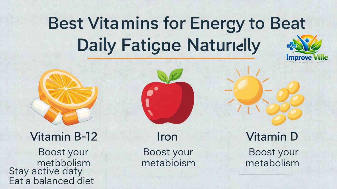 Best Vitamins for Energy to Beat Daily Fatigue Naturally