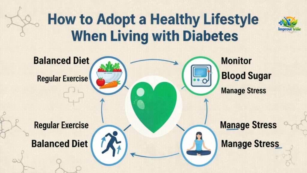 How to Adopt a Healthy Lifestyle When Living with Diabetes