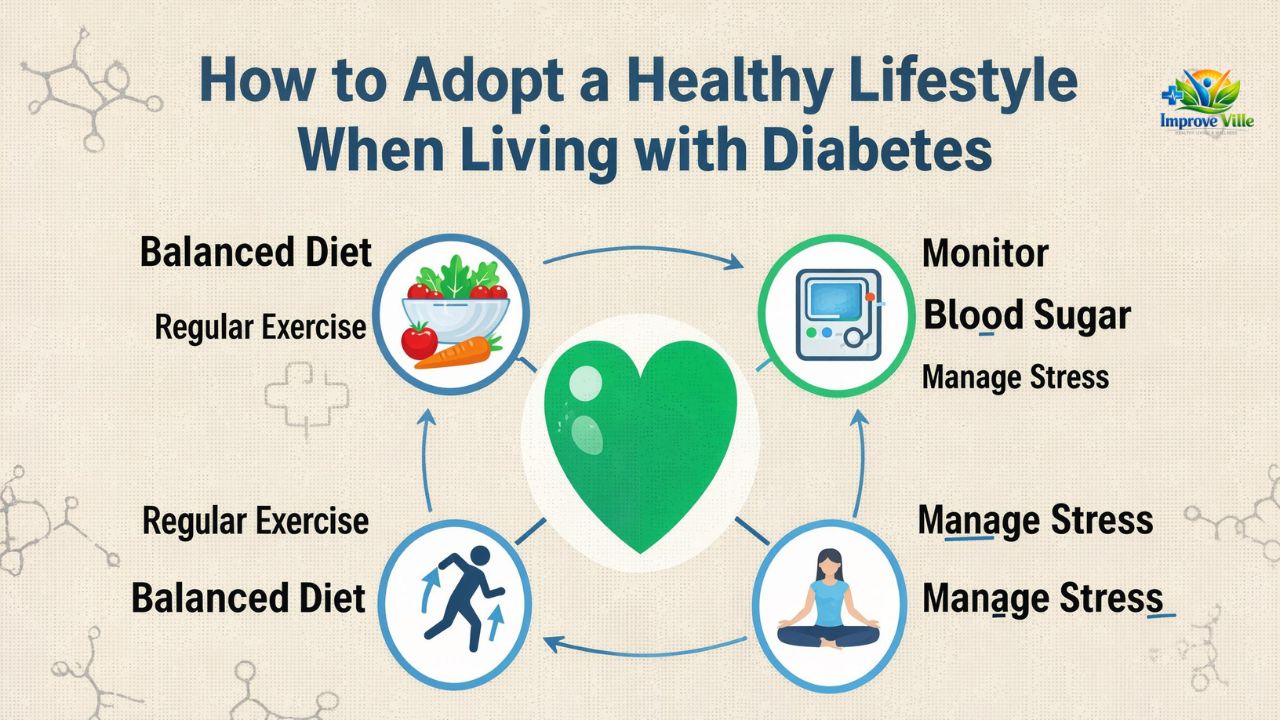 How to Adopt a Healthy Lifestyle When Living with Diabetes