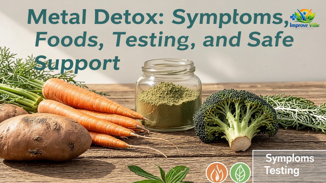 Metal Detox: Symptoms, Foods, Testing, and Safe Support