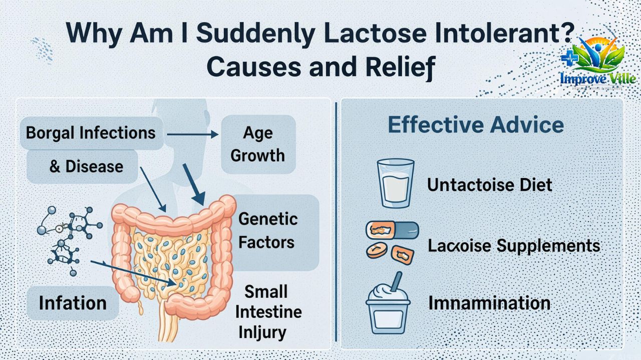 Why Am I Suddenly Lactose Intolerant? Causes and Relief