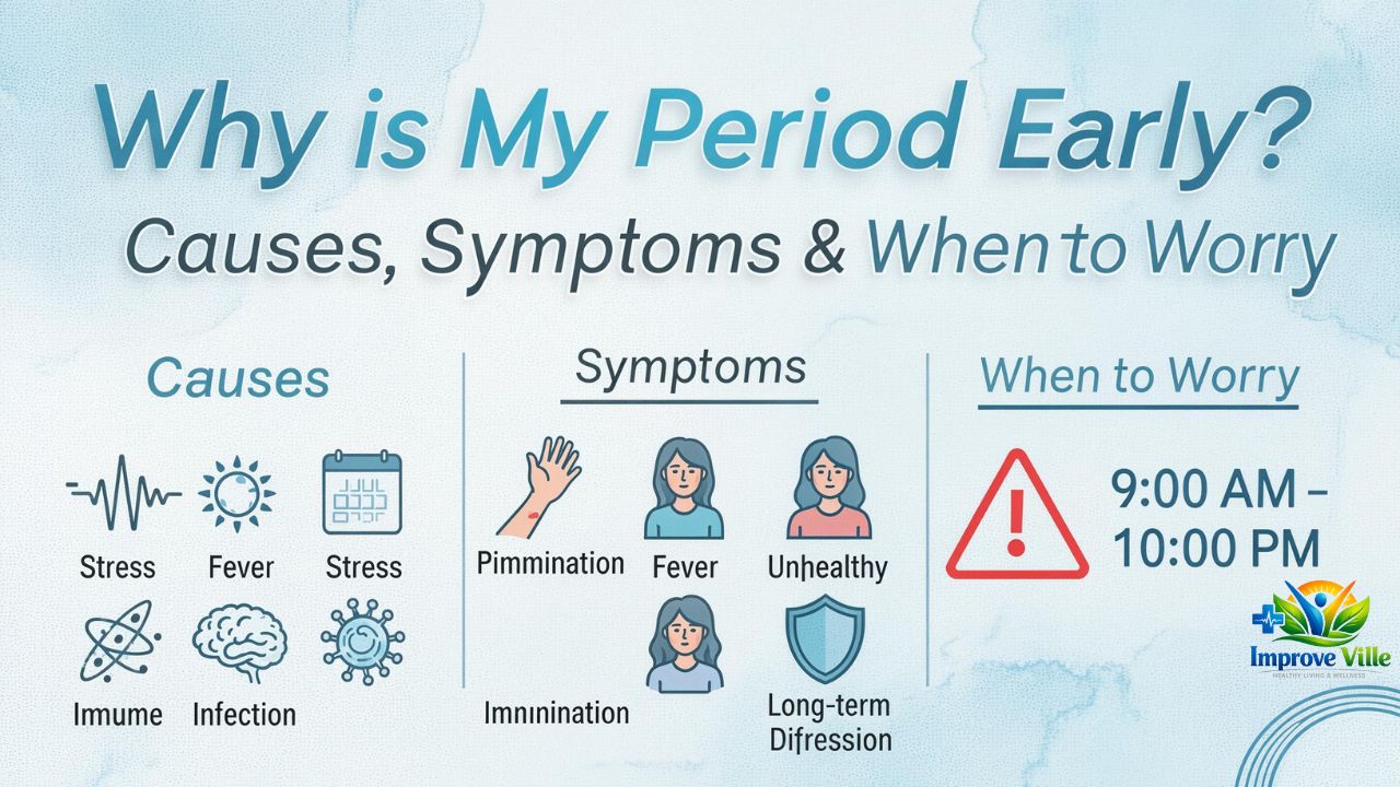 Why Is My Period Early? Causes, Symptoms & When to Worry